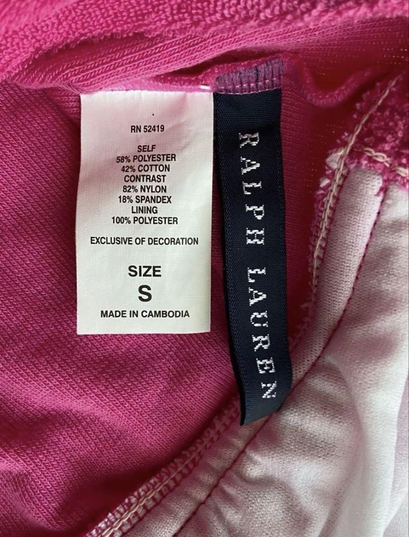 Ralph Lauren Barbie Fuchsia Terry Mini Dress