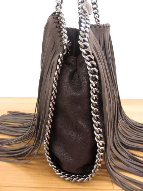 Stella McCartney Falabella Fringe Mocha Bag