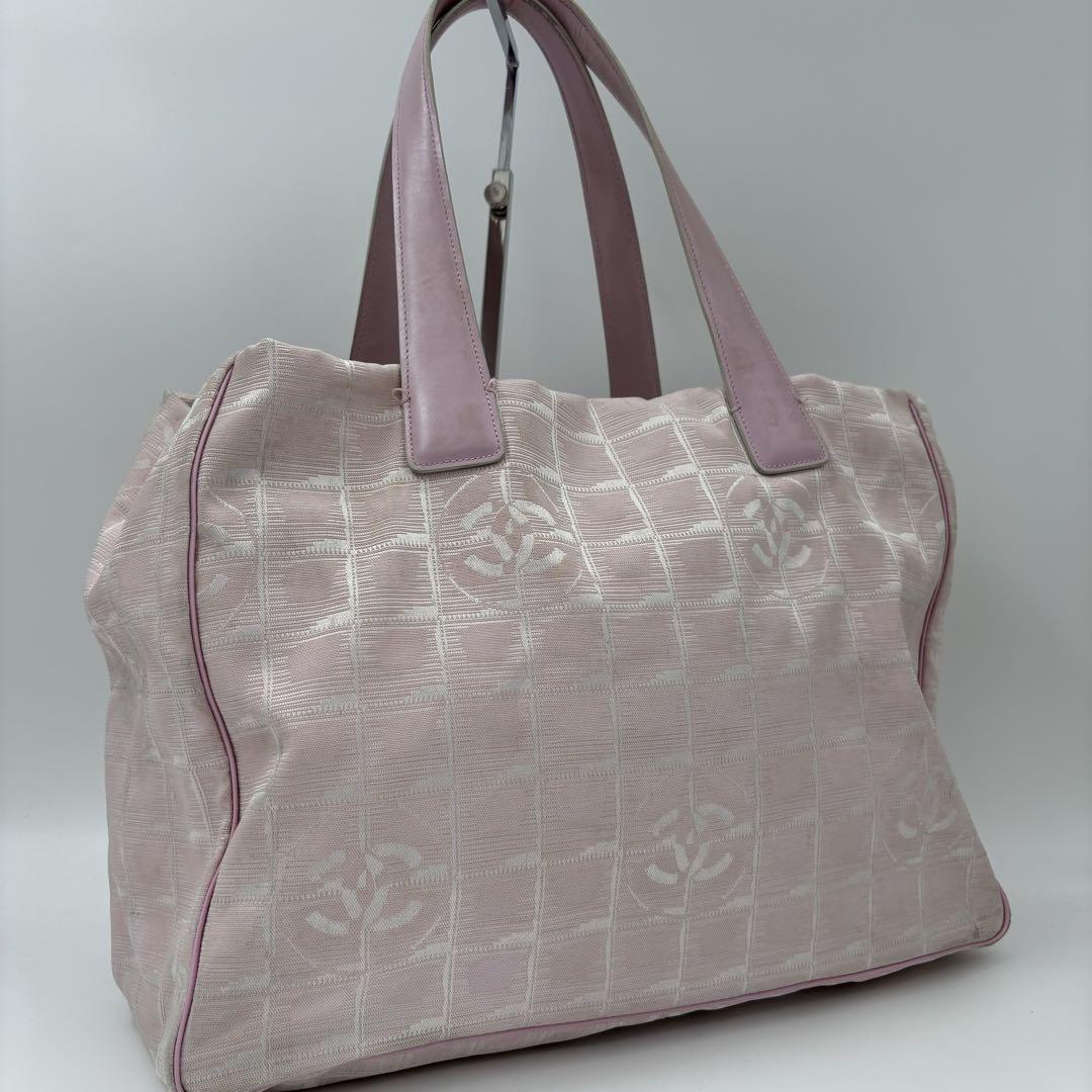 Chanel Baby Pink Travel Line Tote Bag