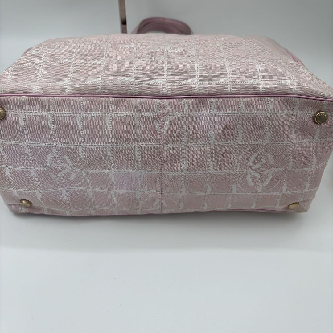 Chanel Baby Pink Travel Line Tote Bag