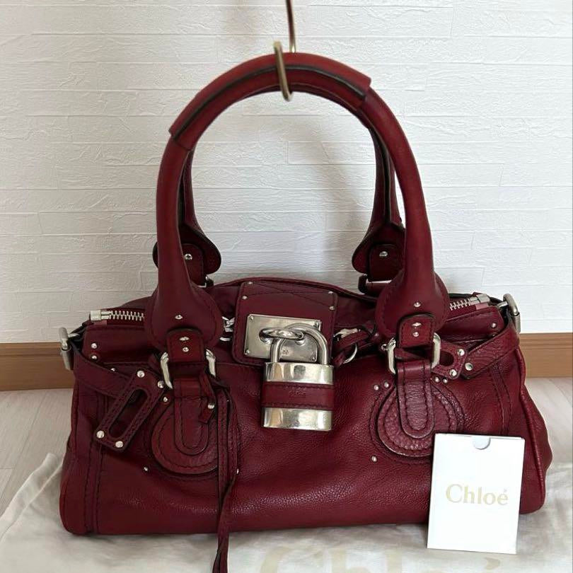 Chloé RARE Bordeaux Paddington