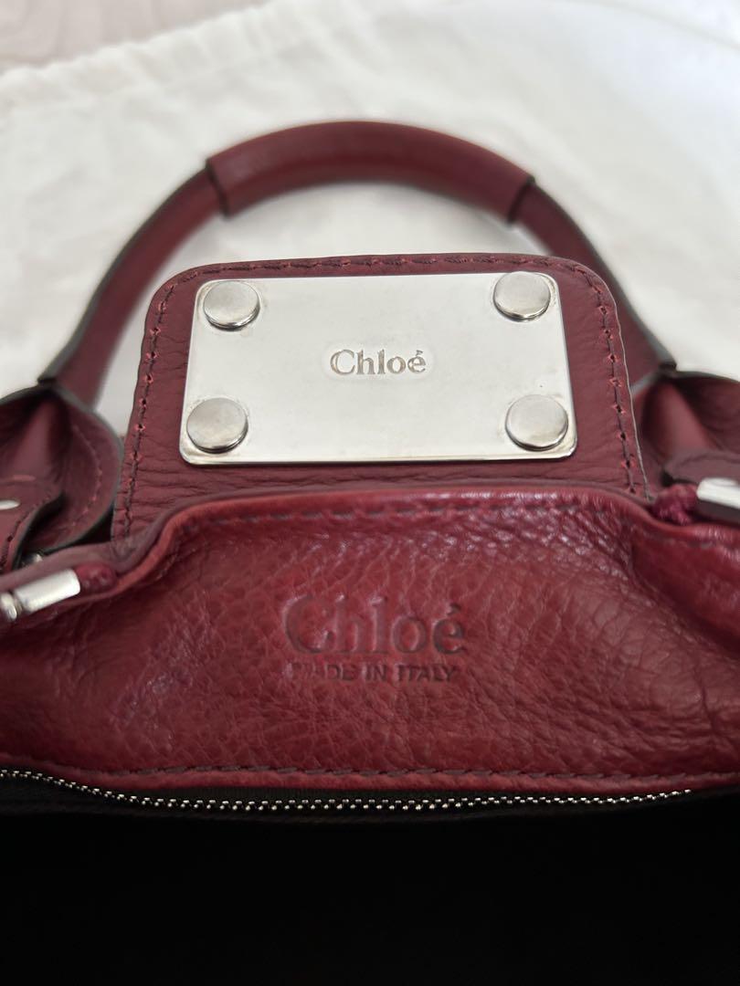 Chloé RARE Bordeaux Paddington