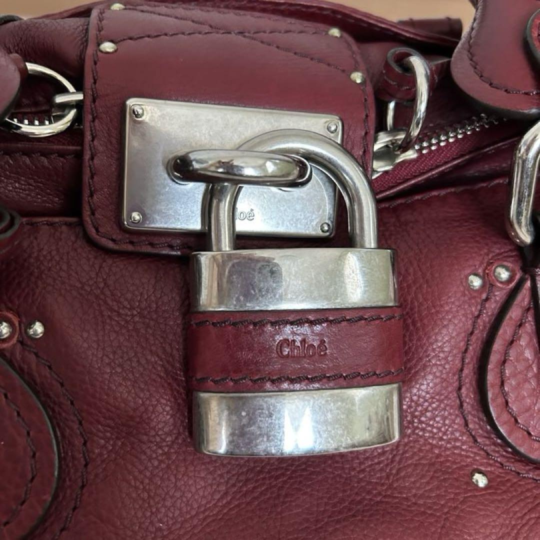 Chloé RARE Bordeaux Paddington