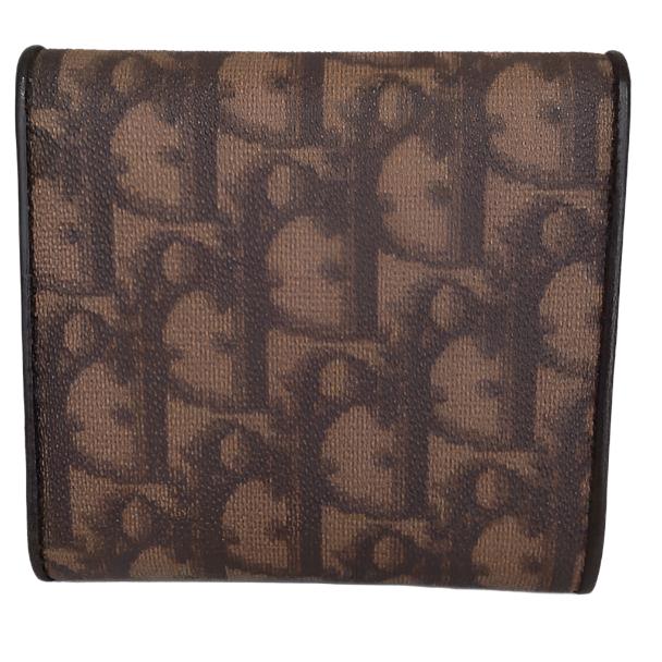 Christian Dior Romantique Collection Brown Trotter Wallet