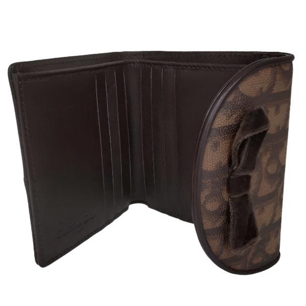 Christian Dior Romantique Collection Brown Trotter Wallet