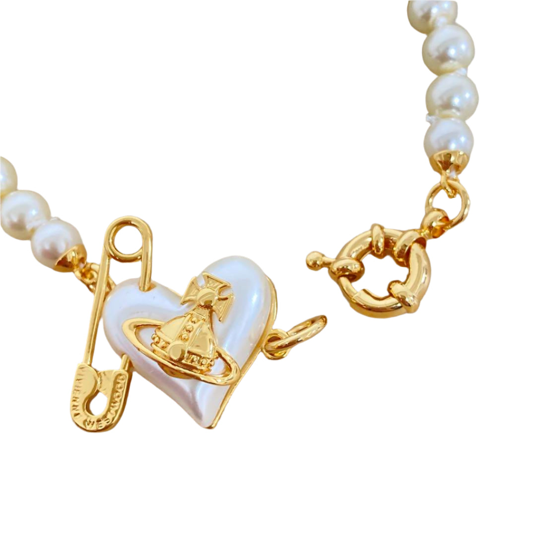 Vivienne Westwood Pearl Bracelet (Gold)