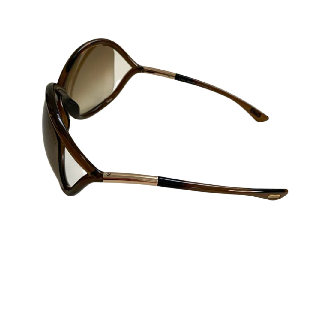 Tom Ford Whitney Sunglasses in Brown