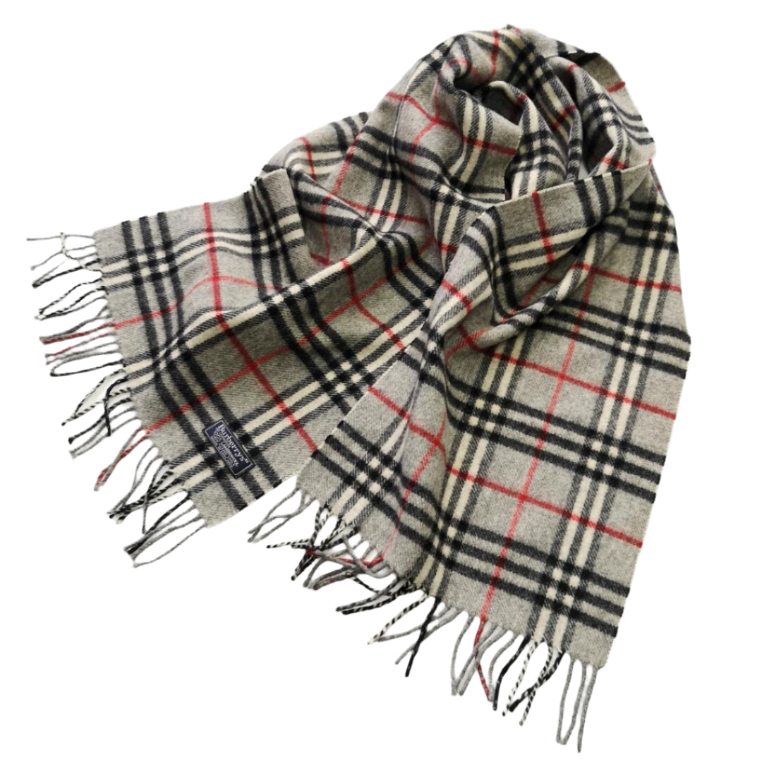 Burberry Lambswool Classic Plaid Scarf