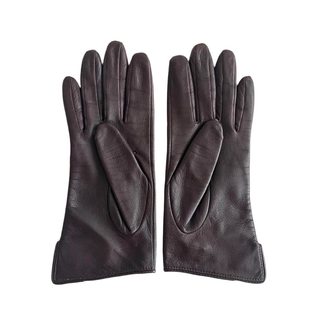 Vivienne Westwood Dark Brown Gloves