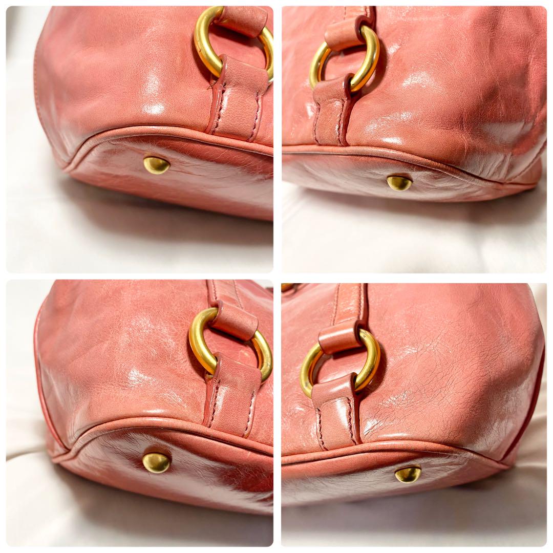 Miu Miu Pink Vitello Lux Bag