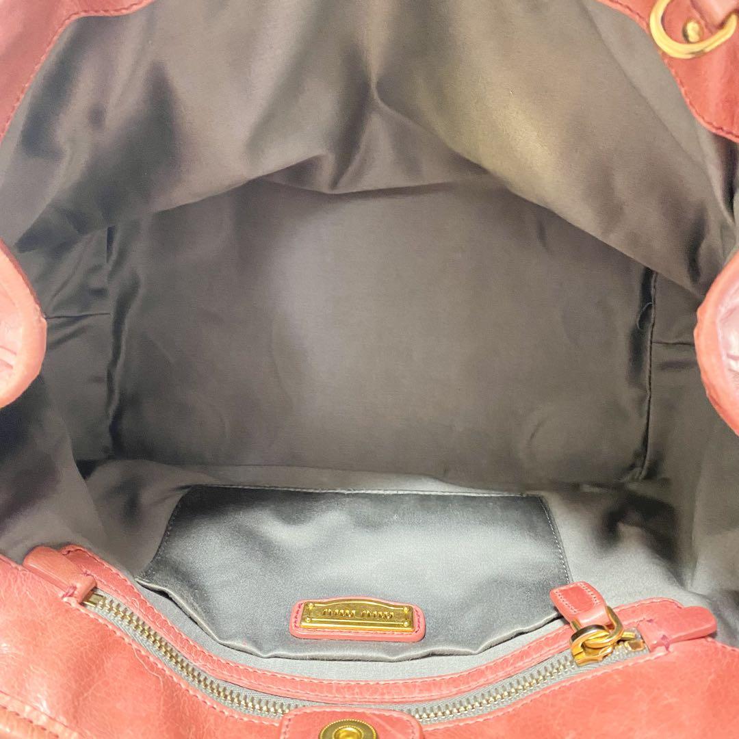 Miu Miu Pink Vitello Lux Bag