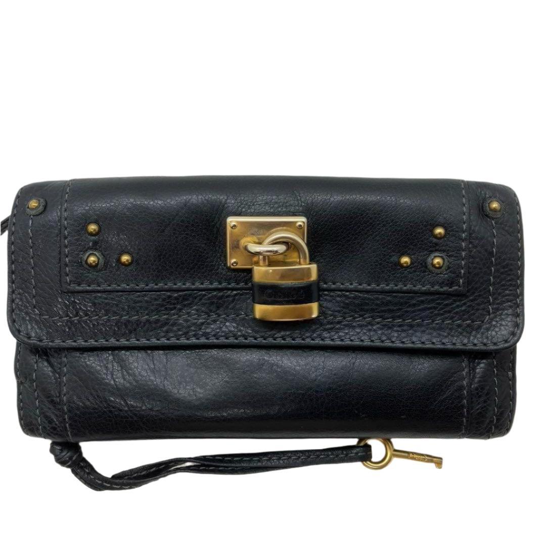 Chloé Black Paddington Wallet