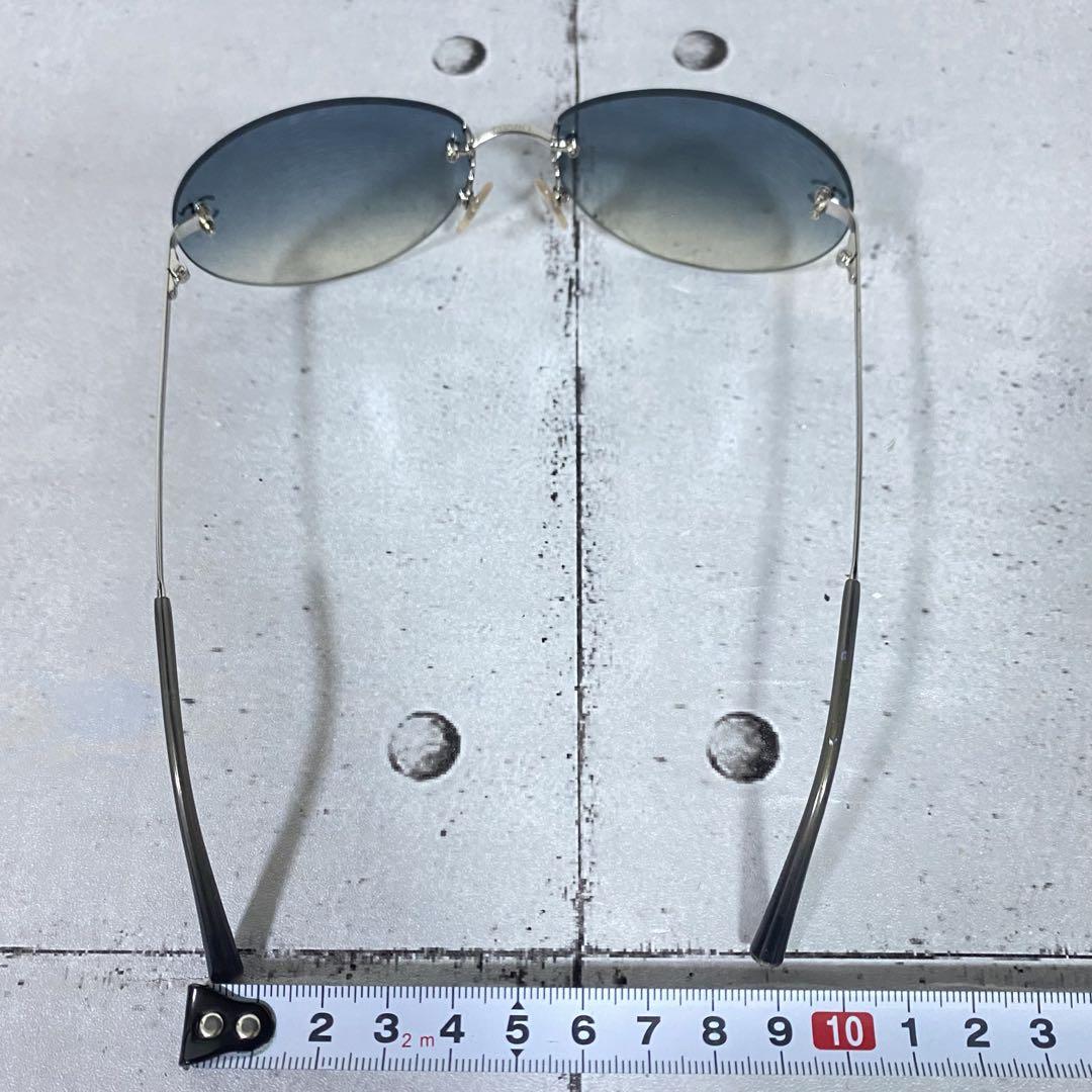 Chanel Blue CC Logo Gradient Sunglasses