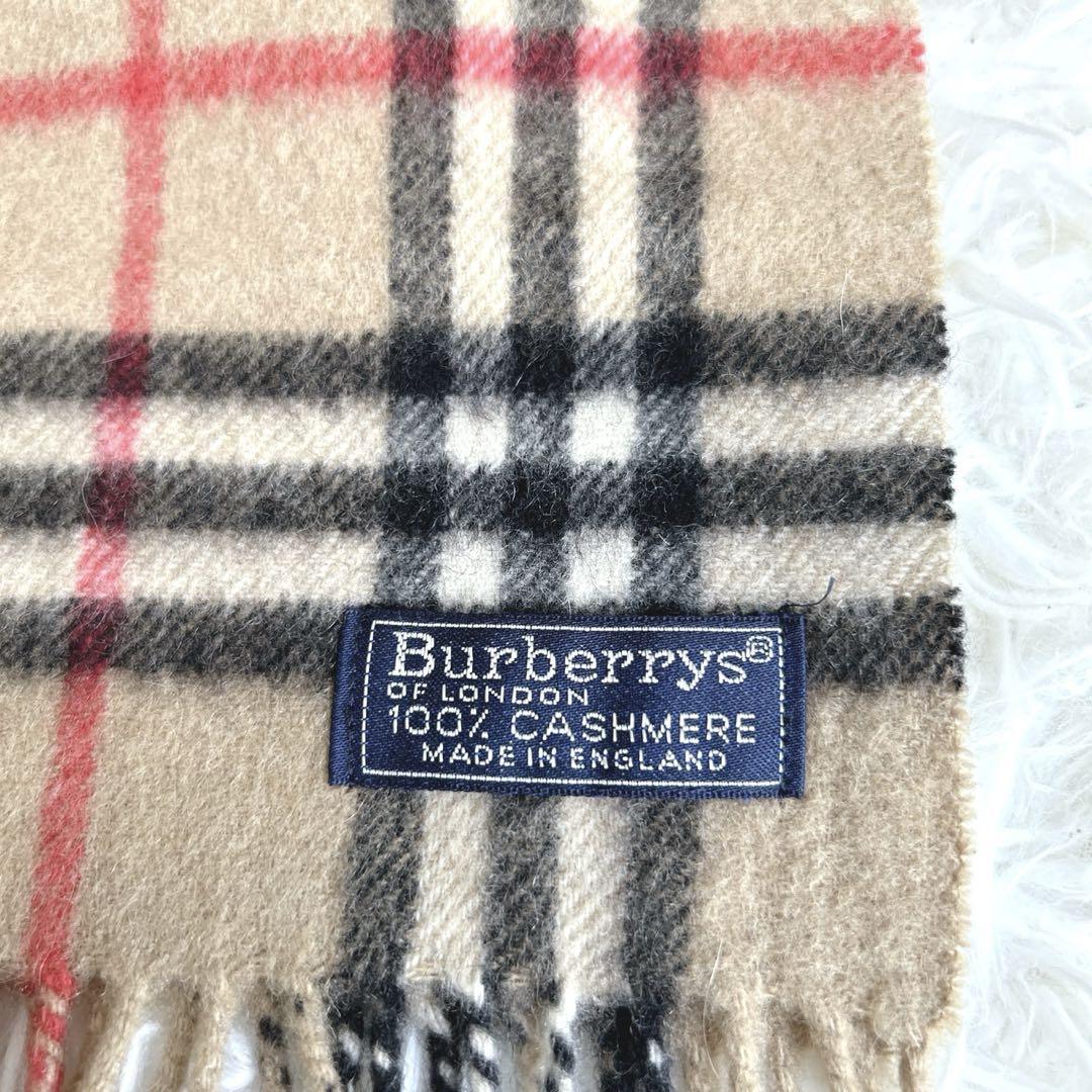 Burberry Cashmere Classic Plaid Scarf