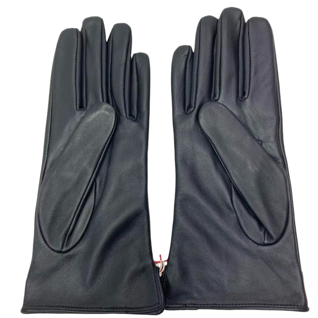 Vivienne Westwood Black Orb Logo Gloves Smartphone Compatible