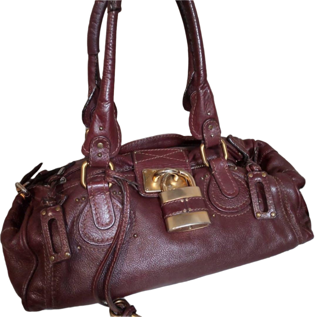 Chloe Rare Burgundy Paddington