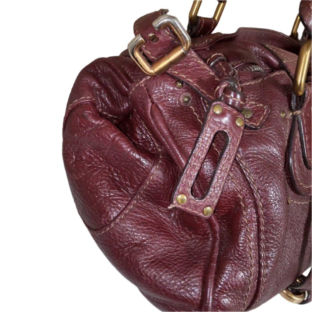 Chloe Rare Burgundy Paddington