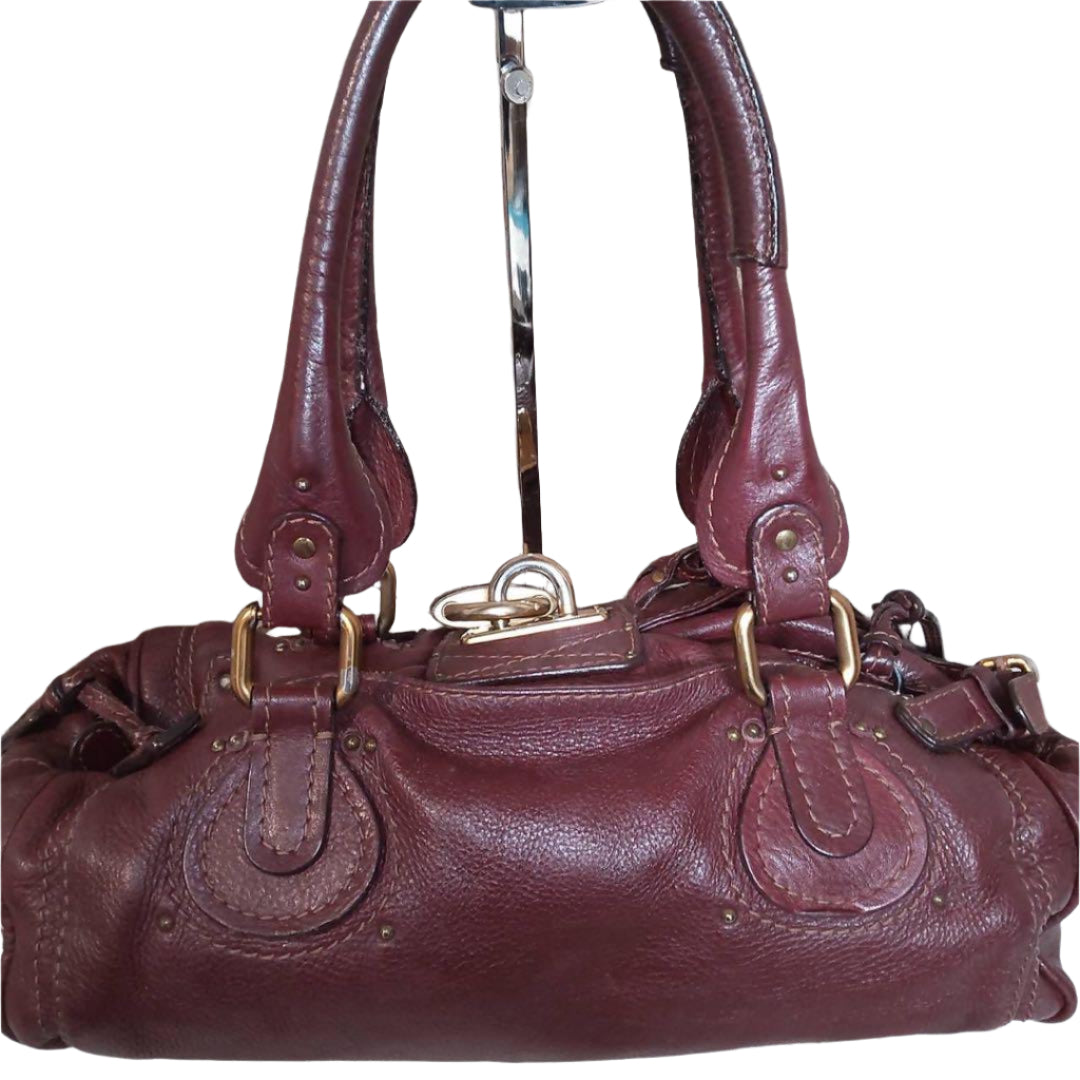 Chloe Rare Burgundy Paddington