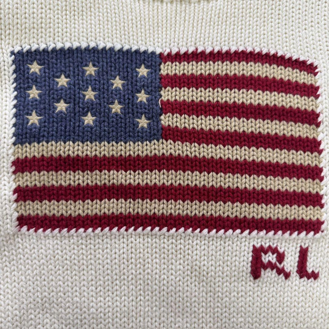 Ralph Lauren American Flag Sweater