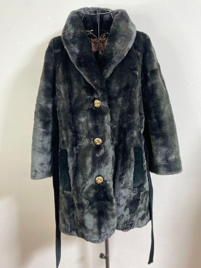 Juicy Couture Elegant Fur Winter Coat