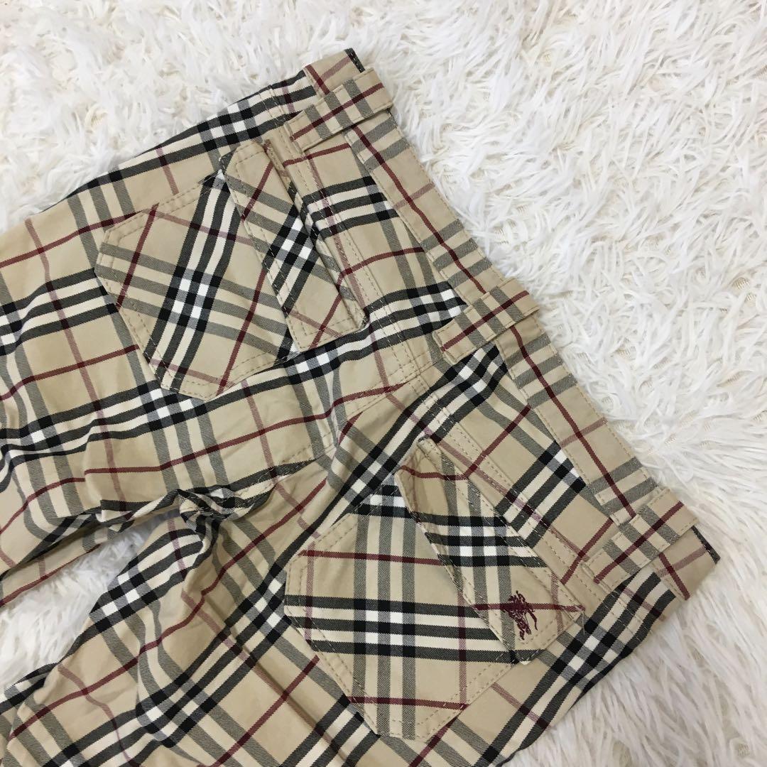 Burberry Nova Check Straight Leg Pants