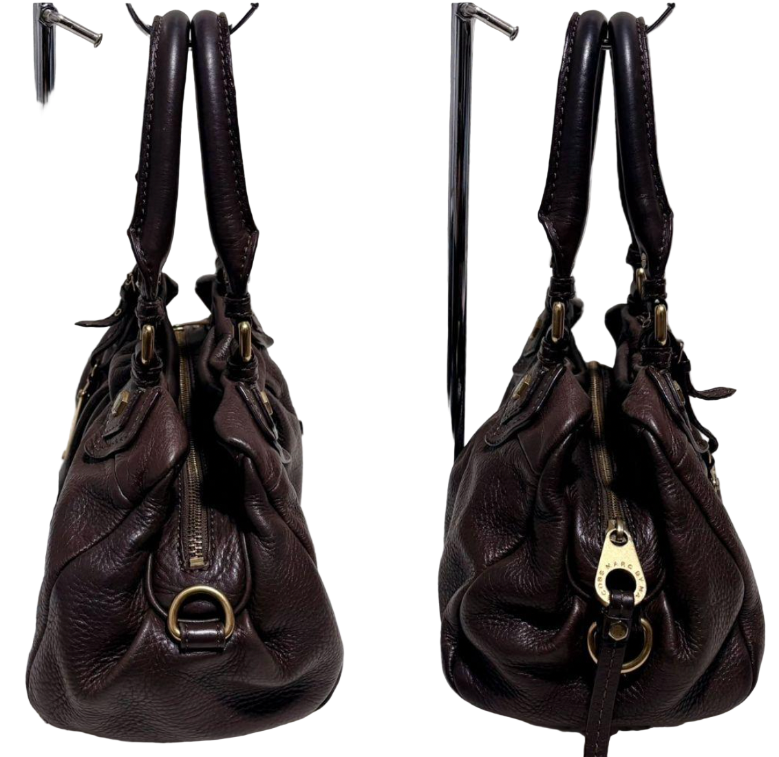 美品 MARC BY MARC JACOBS BABY GROOVEE バッグ Marc by Marc Jacobs Red Leather Classic Q Baby Groovee