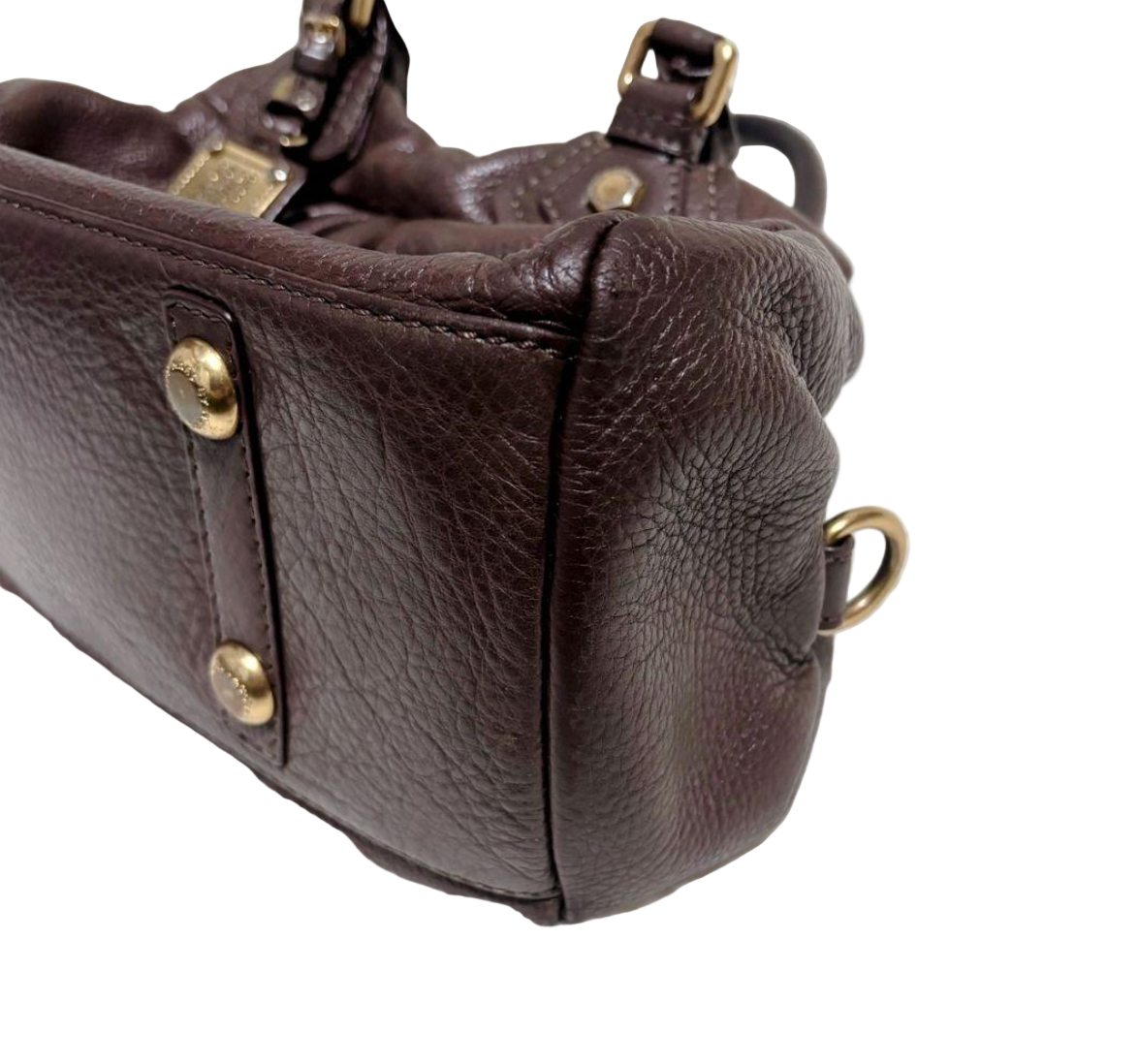 marc by marc jacobs rare baby groovee bag in chocolate brown