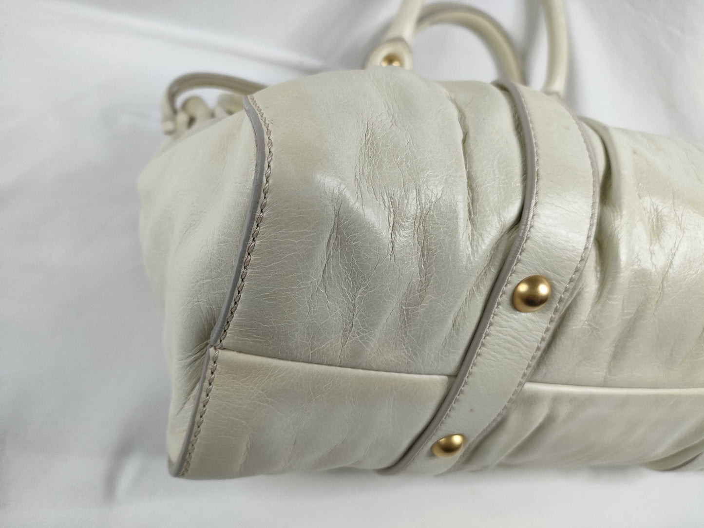 miu miu ivory angel vitello lux bag