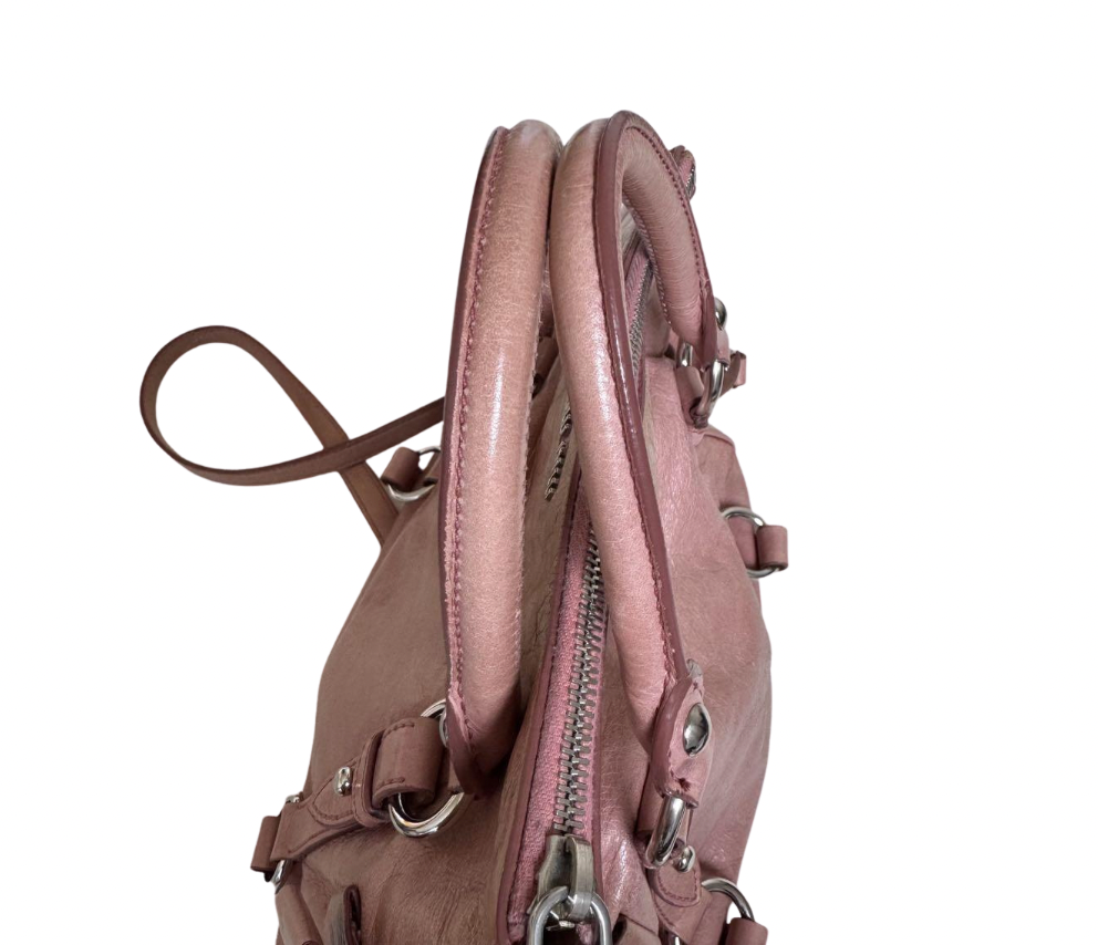 miu miu pink mini vitello bow bag