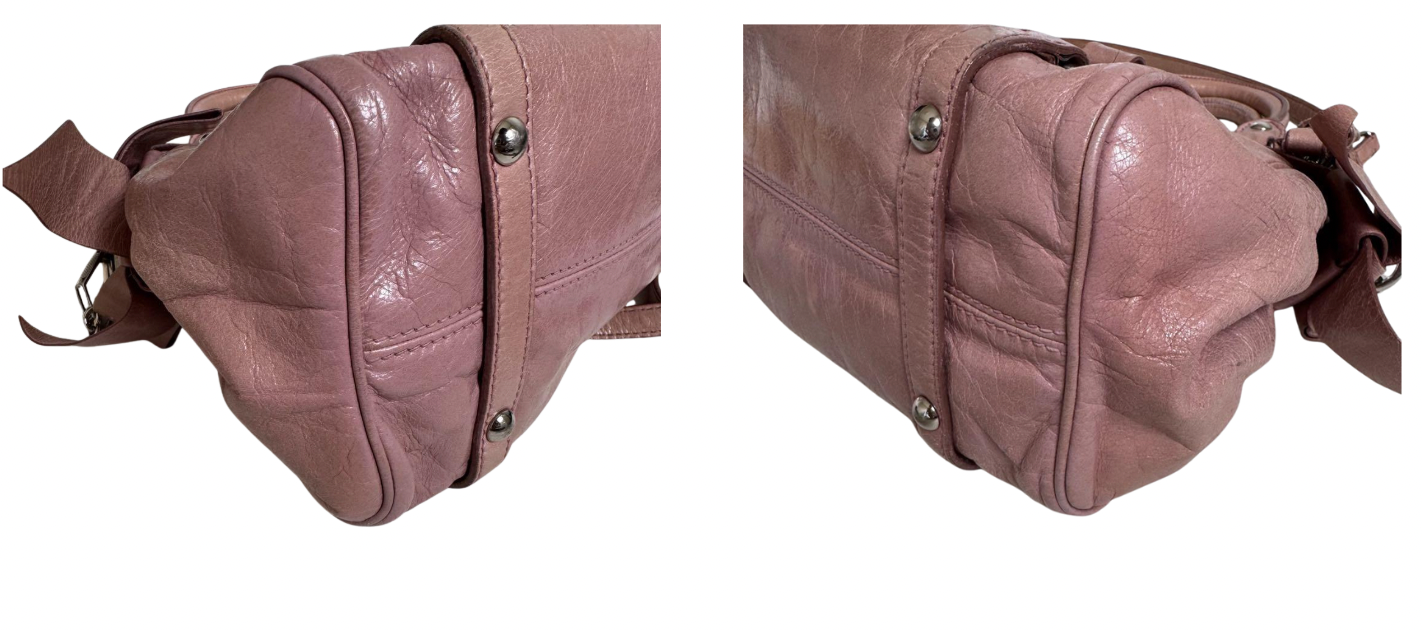 miu miu pink mini vitello bow bag