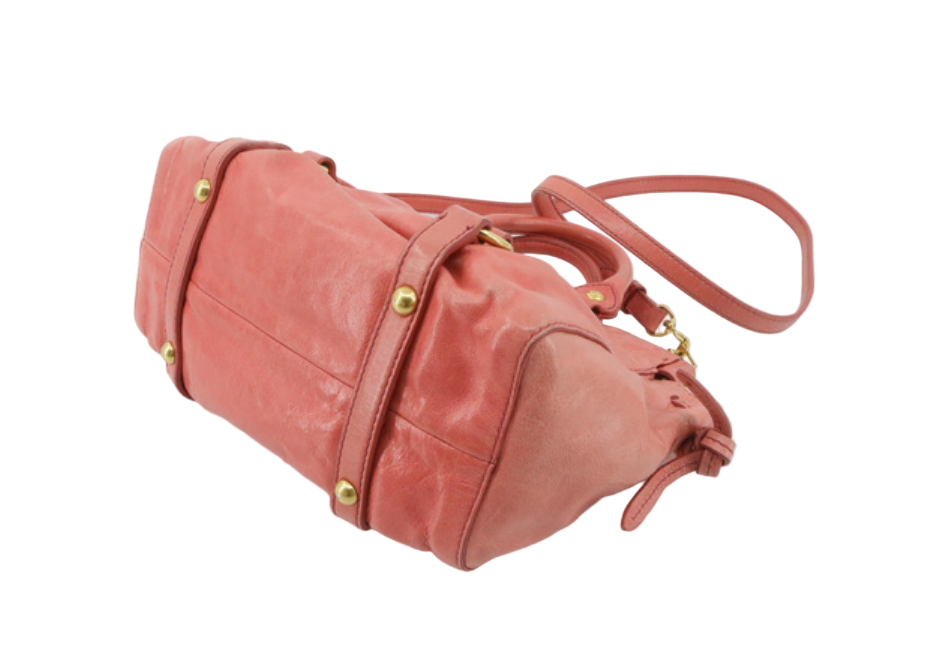 miu miu vintage vitello baby lux in rose pink