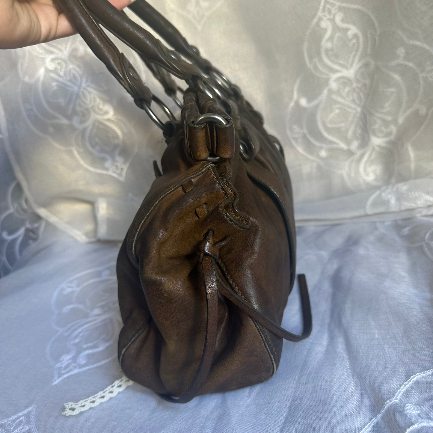 miu miu vintage vitello lux handbag
