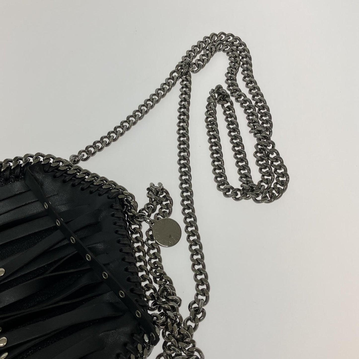 Stella McCartney Falabella Fringe Studded Bag