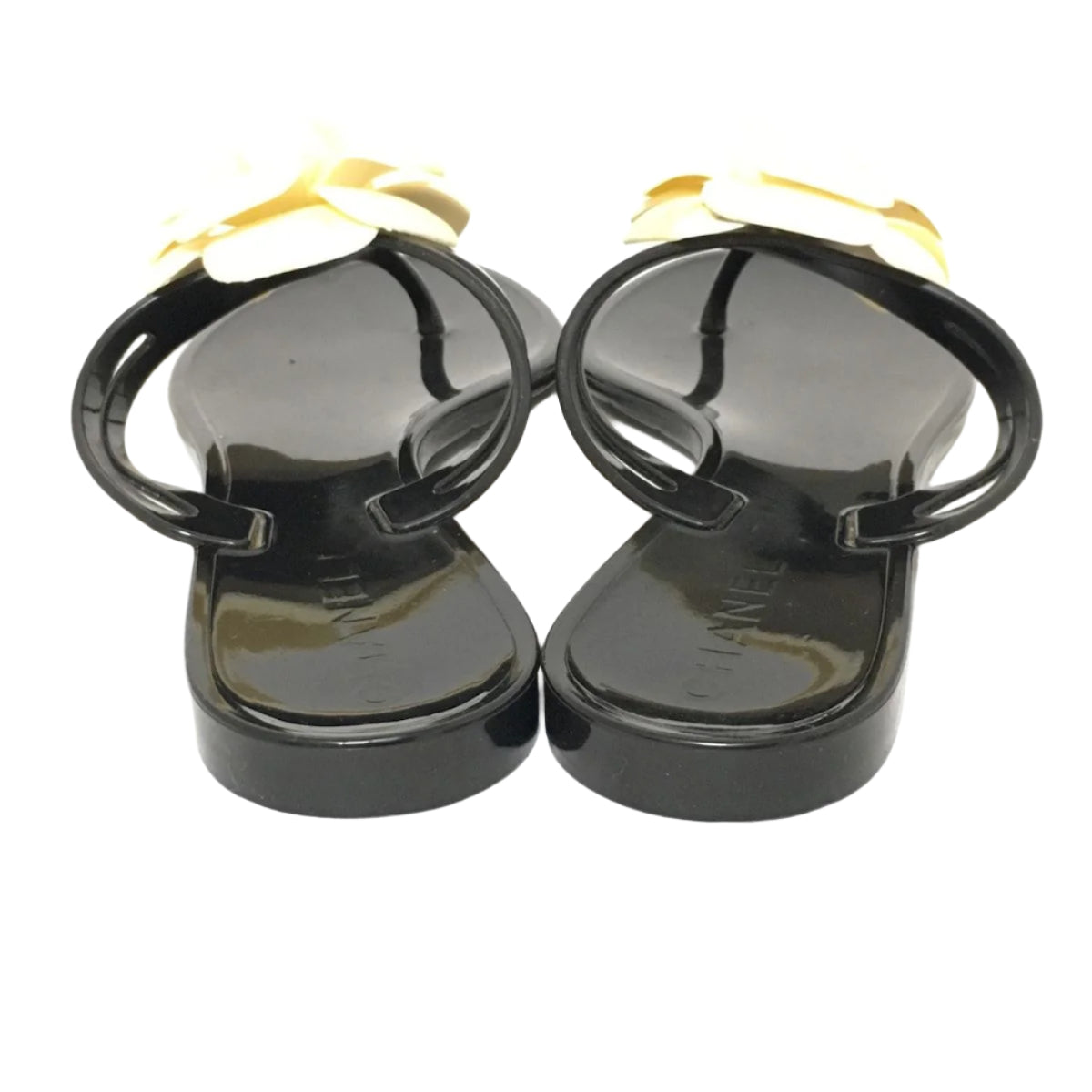 Chanel Iconic Camellia Flower Sandals (EU 37)