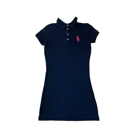 ralph lauren vintage navy blue golf dress