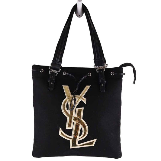 Yves Saint Laurent Rive Gauche Drawstring Tote Bag