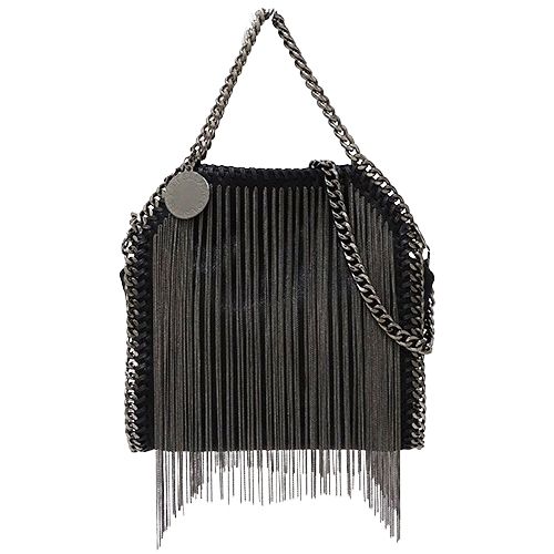 Stella McCartney Falabella Fringe Metallic Bag