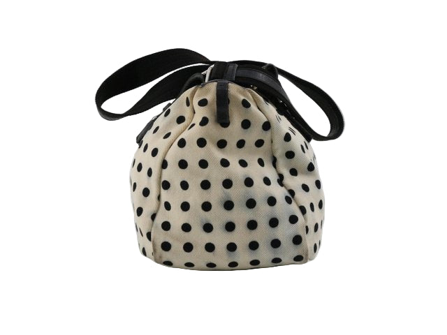 yves saint laurent rive gauche polkadot shoulder bag