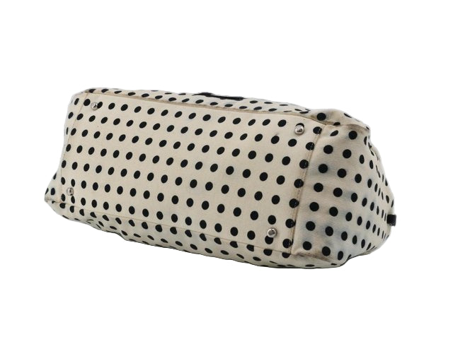 yves saint laurent rive gauche polkadot shoulder bag